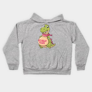 Preggosaurus Rex Pregnancy Mom Dinosaur Gift Kids Hoodie